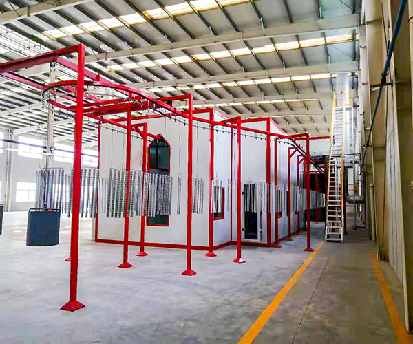 全自動(dòng)粉末噴涂流水線(xiàn)